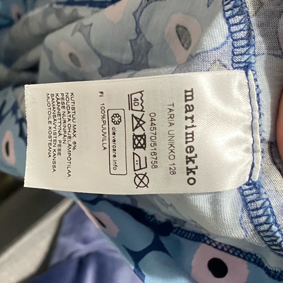 Marimekko Floral Mini Dress Size Small - Picture 5 of 6